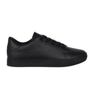 Fabric Childrens/Kids Textile Low Sneakers / Black